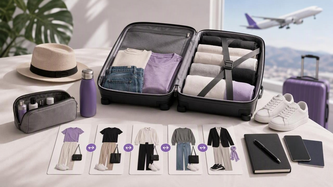 Wardrobe Planner Guide for Frequent Travelers: Pack Smarter