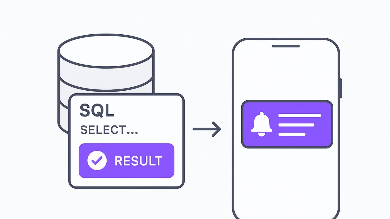Push Notifications for Critical SQL Results: Patterns and Code