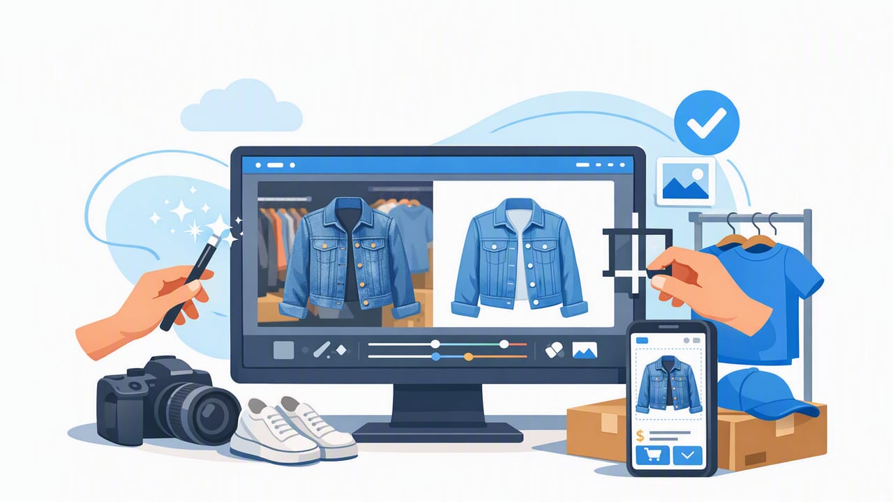 How to Edit Clothing Photos for eBay Listings Like a Pro