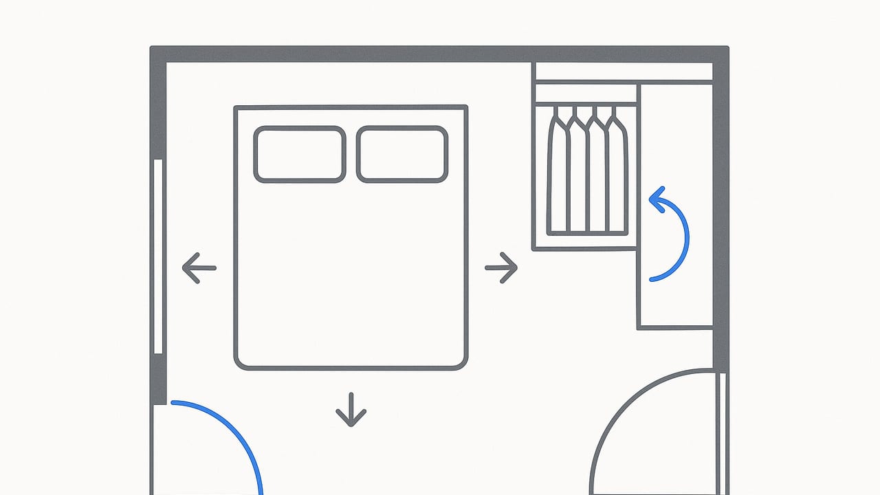Design a Bedroom Layout with Closet: Dimensions, Flow, and Tips