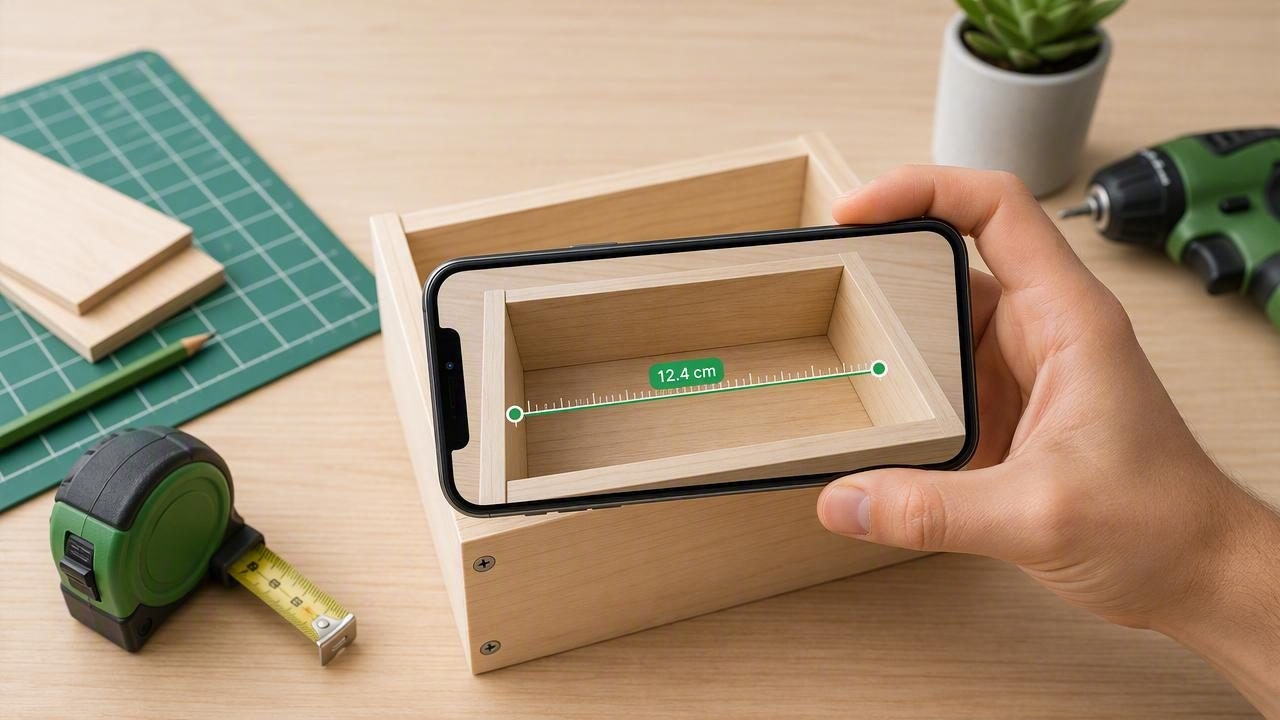Ruler App for iPhone: Measure Small DIY Projects Accurately