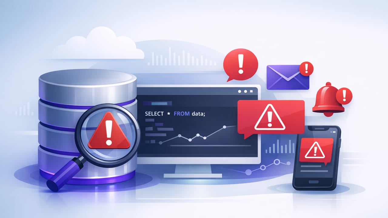SQL Alerts for KPIs: Thresholds, Anomalies, and Low-Noise Design