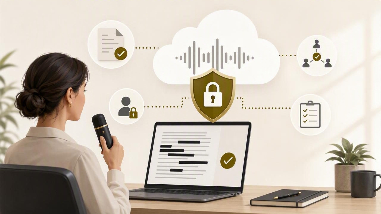 How to Protect Confidential Information When Using Cloud Dictation